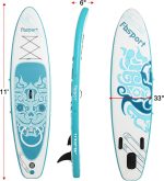 Premium Stand Up Paddle Board, Yoga Board with Durable SUP Accessories & Carry Bag | Wide Stance, Surf Control, Non-Slip Deck, Leash, Paddle and Pump for Youth & Adult - Image 24
