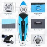 Premium Stand Up Paddle Board, Yoga Board with Durable SUP Accessories & Carry Bag | Wide Stance, Surf Control, Non-Slip Deck, Leash, Paddle and Pump for Youth & Adult - Image 19