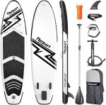 Premium Stand Up Paddle Board, Yoga Board with Durable SUP Accessories & Carry Bag | Wide Stance, Surf Control, Non-Slip Deck, Leash, Paddle and Pump for Youth & Adult - Image 86